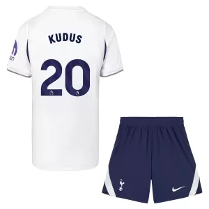 Camiseta Tottenham Hotspur Kudus 20 Niños 1ª Equipación 26/27