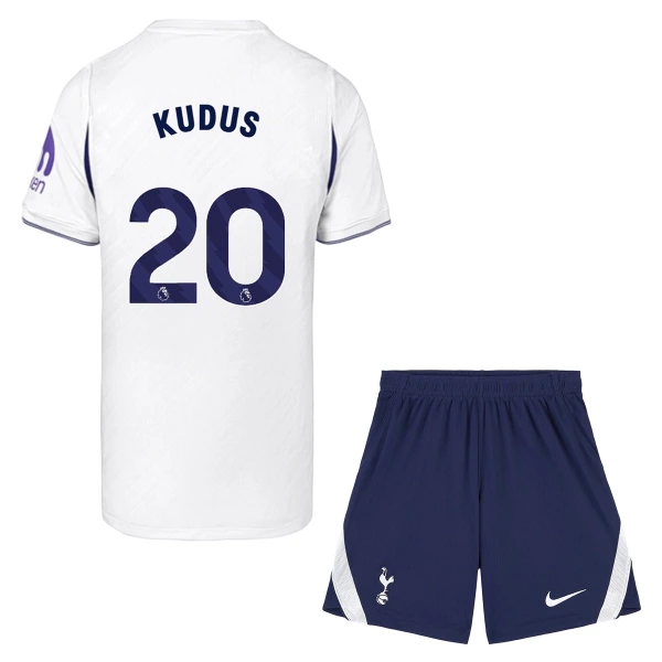 Camiseta Tottenham Hotspur Kudus 20 Niños 1ª Equipación 26/27 Camiseta Tottenham Hotspur Kudus 20 Niños 1ª Equipación 26/27