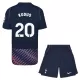 Camiseta Tottenham Hotspur Kudus 20 Niños 2ª Equipación 26/27 Camiseta Tottenham Hotspur Kudus 20 Niños 2ª Equipación 26/27