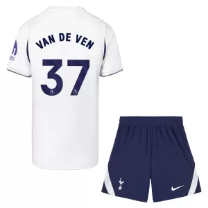 Camiseta Tottenham Hotspur Van De Ven 37 Niños 1ª Equipación 26/27