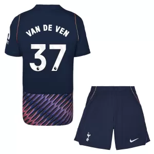 Camiseta Tottenham Hotspur Van De Ven 37 Niños 2ª Equipación 26/27