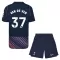 Camiseta Tottenham Hotspur Van De Ven 37 Niños 2ª Equipación 26/27