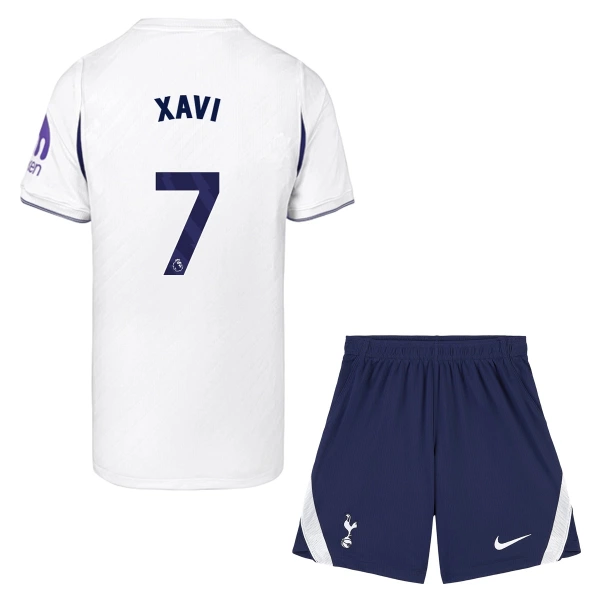 Camiseta Tottenham Hotspur Xavi 7 Niños 1ª Equipación 26/27 Camiseta Tottenham Hotspur Xavi 7 Niños 1ª Equipación 26/27