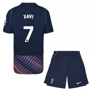 Camiseta Tottenham Hotspur Xavi 7 Niños 2ª Equipación 26/27