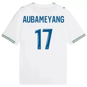 Camiseta Olympique de Marseille Aubameyang 17 Hombre 1ª Equipación 26/27