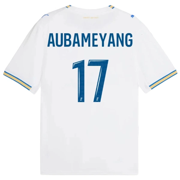 Camiseta Olympique de Marseille Aubameyang 17 Hombre 1ª Equipación 26/27 Camiseta Olympique de Marseille Aubameyang 17 Hombre 1ª Equipación 26/27