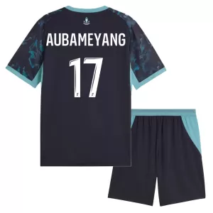 Camiseta Olympique de Marseille Aubameyang 17 Niños 2ª Equipación 26/27