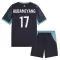 Camiseta Olympique de Marseille Aubameyang 17 Niños 2ª Equipación 26/27