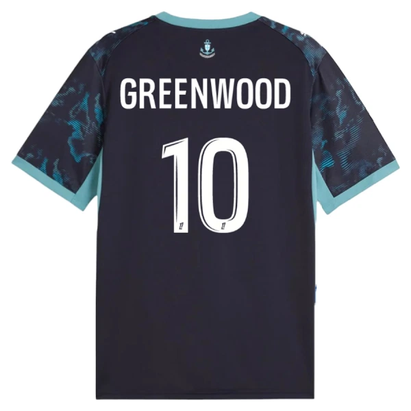 Camiseta Olympique de Marseille Greenwood 10 Hombre 2ª Equipación 26/27 Camiseta Olympique de Marseille Greenwood 10 Hombre 2ª Equipación 26/27