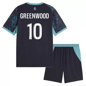 Camiseta Olympique de Marseille Greenwood 10 Niños 2ª Equipación 26/27