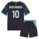 Camiseta Olympique de Marseille Greenwood 10 Niños 2ª Equipación 26/27