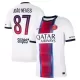 Camiseta Paris Saint-Germain Joao Neves 87 Hombre 2ª Equipación 26/27 Camiseta Paris Saint-Germain Joao Neves 87 Hombre 2ª Equipación 26/27