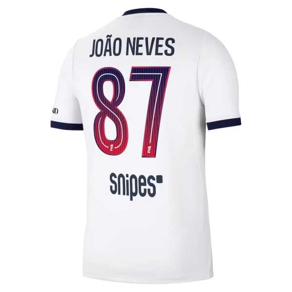 Camiseta Paris Saint-Germain Joao Neves 87 Hombre 2ª Equipación 26/27