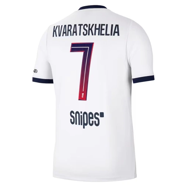 Camiseta Paris Saint-Germain Kvaratskhelia 7 Hombre 2ª Equipación 26/27