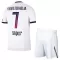 Camiseta Paris Saint-Germain Kvaratskhelia 7 Niños 2ª Equipación 26/27