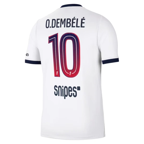 Camiseta Paris Saint-Germain Ousmane Dembélé 10 Hombre 2ª Equipación 26/27