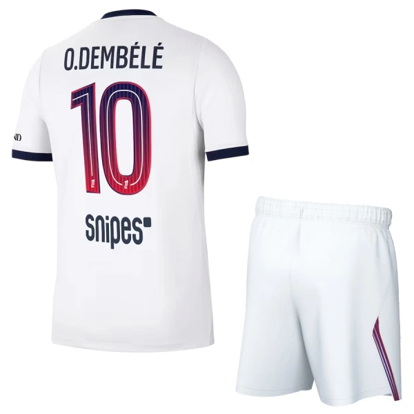 Camiseta Paris Saint-Germain Ousmane Dembélé 10 Niños 2ª Equipación 26/27 Camiseta Paris Saint-Germain Ousmane Dembélé 10 Niños 2ª Equipación 26/27
