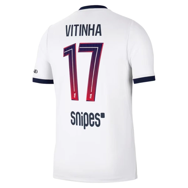 Camiseta Paris Saint-Germain Vitinha 17 Hombre 2ª Equipación 26/27