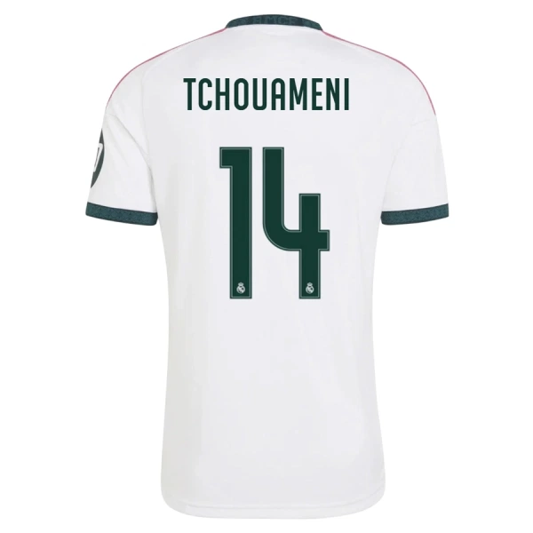 Camiseta Real Madrid Aurélien Tchouaméni 14 Hombre 1ª Equipación 26/27 Camiseta Real Madrid Aurélien Tchouaméni 14 Hombre 1ª Equipación 26/27