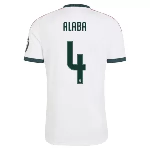 Camiseta Real Madrid David Alaba 4 Hombre 1ª Equipación 26/27