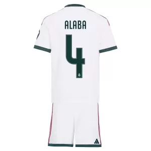 Camiseta Real Madrid David Alaba 4 Niños 1ª Equipación 26/27