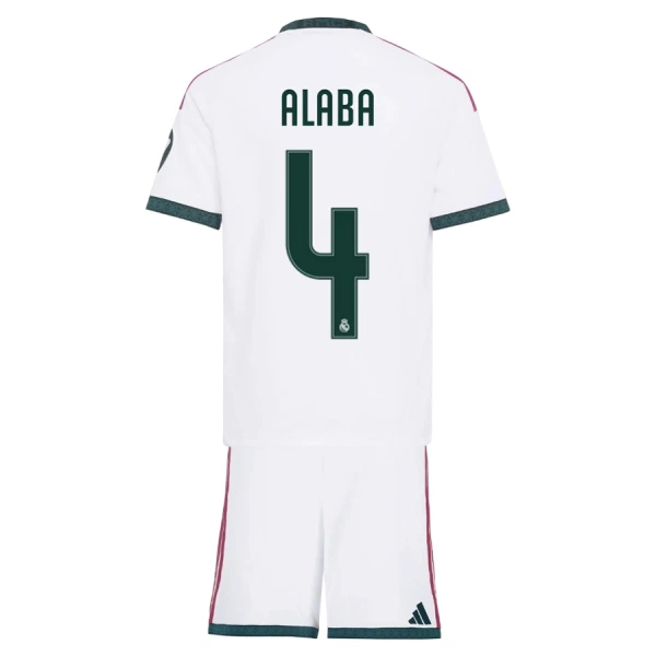 Camiseta Real Madrid David Alaba 4 Niños 1ª Equipación 26/27 Camiseta Real Madrid David Alaba 4 Niños 1ª Equipación 26/27