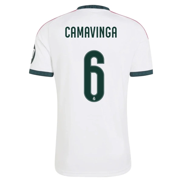 Camiseta Real Madrid Eduardo Camavinga 6 Hombre 1ª Equipación 26/27 Camiseta Real Madrid Eduardo Camavinga 6 Hombre 1ª Equipación 26/27