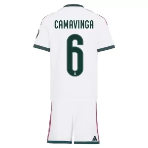 Camiseta Real Madrid Eduardo Camavinga 6 Niños 1ª Equipación 26/27