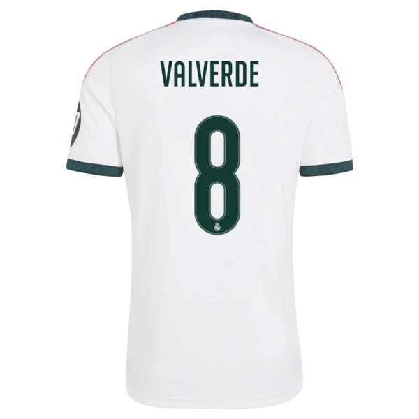 Camiseta Real Madrid Federico Valverde 8 Hombre 1ª Equipación 26/27 Camiseta Real Madrid Federico Valverde 8 Hombre 1ª Equipación 26/27