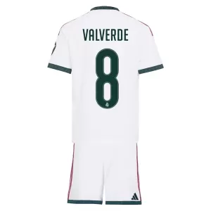Camiseta Real Madrid Federico Valverde 8 Niños 1ª Equipación 26/27