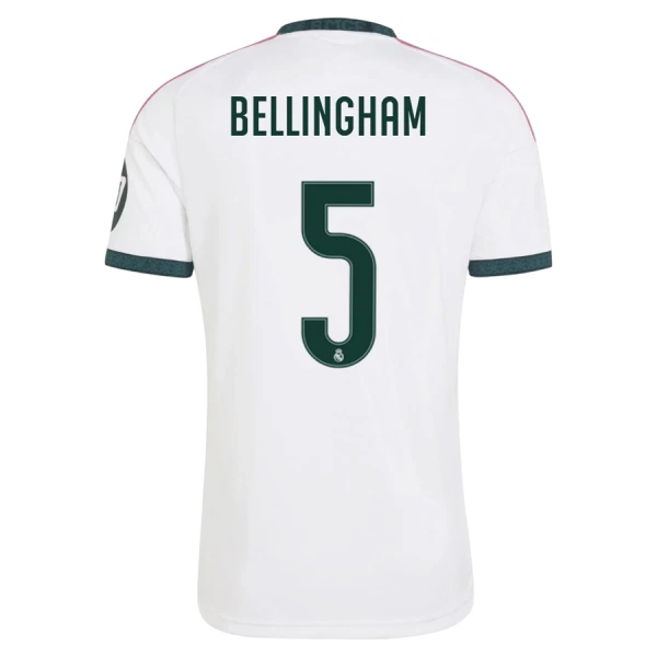 Camiseta Real Madrid Jude Bellingham 5 Hombre 1ª Equipación 26/27 Camiseta Real Madrid Jude Bellingham 5 Hombre 1ª Equipación 26/27