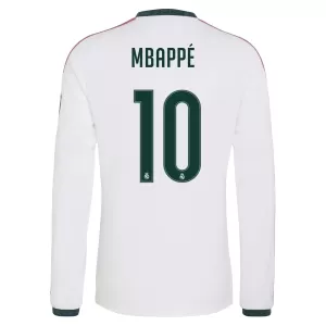 Camiseta Real Madrid Kylian Mbappé 10 Hombre 1ª Equipación 26/27 Manga Larga