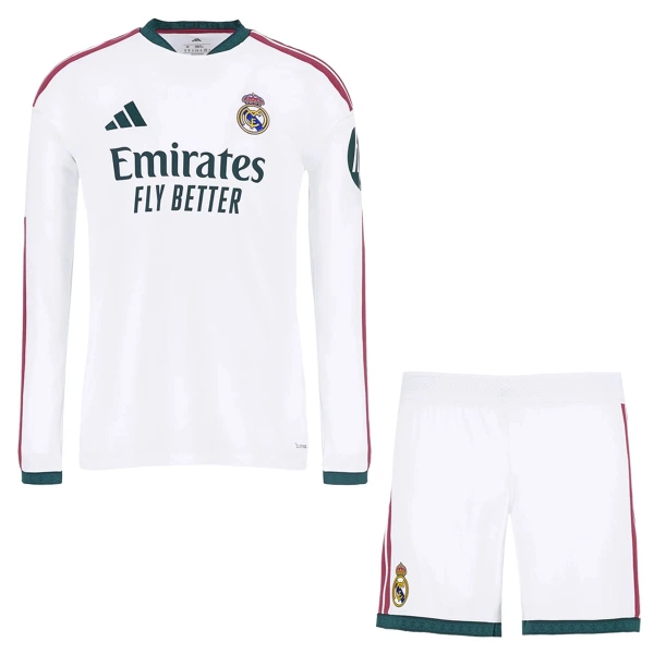 Camiseta Real Madrid Niños 1ª Equipación 26/27 Manga Larga Camiseta Real Madrid Niños 1ª Equipación 26/27 Manga Larga