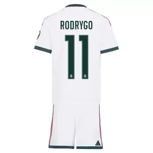 Camiseta Real Madrid Rodrygo Goes 11 Niños 1ª Equipación 26/27