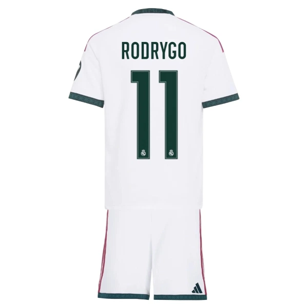 Camiseta Real Madrid Rodrygo Goes 11 Niños 1ª Equipación 26/27