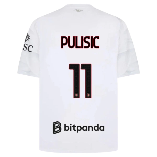 Camiseta AC Milan Christian Pulišić 11 Hombre 2ª Equipación 26/27 Camiseta AC Milan Christian Pulišić 11 Hombre 2ª Equipación 26/27