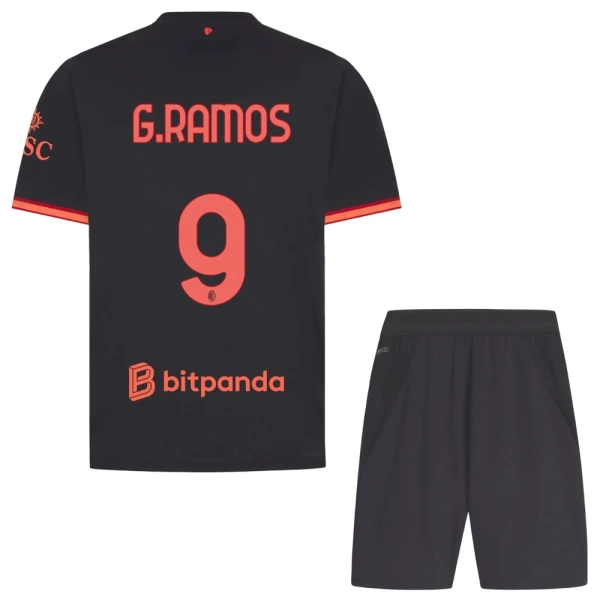 Camiseta AC Milan G. Ramos 9 Niños 3ª Equipación 26/27