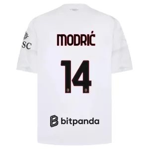 Camiseta AC Milan Luka Modrić 14 Hombre 2ª Equipación 26/27