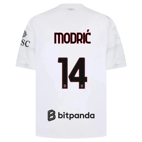 Camiseta AC Milan Luka Modrić 14 Hombre 2ª Equipación 26/27 Camiseta AC Milan Luka Modrić 14 Hombre 2ª Equipación 26/27