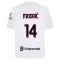 Camiseta AC Milan Luka Modrić 14 Hombre 2ª Equipación 26/27