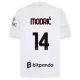 Camiseta AC Milan Luka Modrić 14 Hombre 2ª Equipación 26/27 Camiseta AC Milan Luka Modrić 14 Hombre 2ª Equipación 26/27