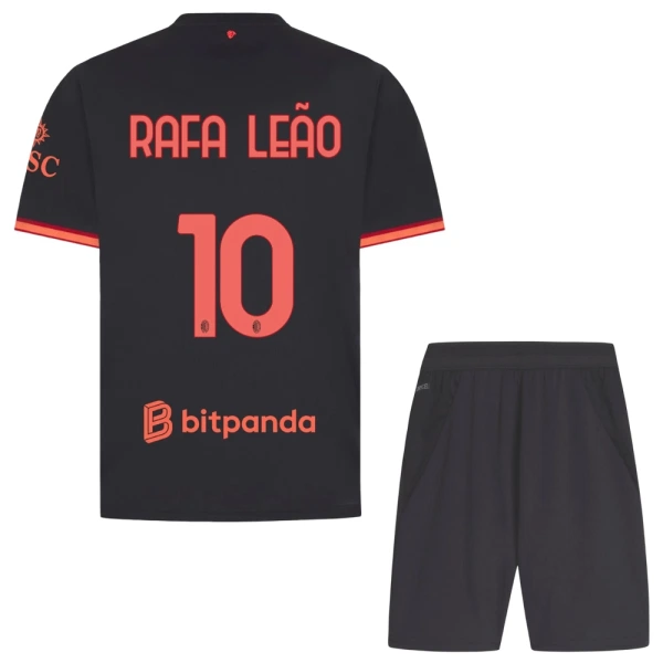 Camiseta AC Milan Rafael Leão 10 Niños 3ª Equipación 26/27 Camiseta AC Milan Rafael Leão 10 Niños 3ª Equipación 26/27