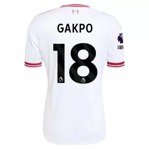 Camiseta Liverpool Cody Gakpo 18 Hombre 2ª Equipación 26/27