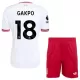 Camiseta Liverpool Cody Gakpo 18 Niños 2ª Equipación 26/27