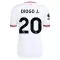 Camiseta Liverpool Diogo Jota 20 Hombre 2ª Equipación 26/27