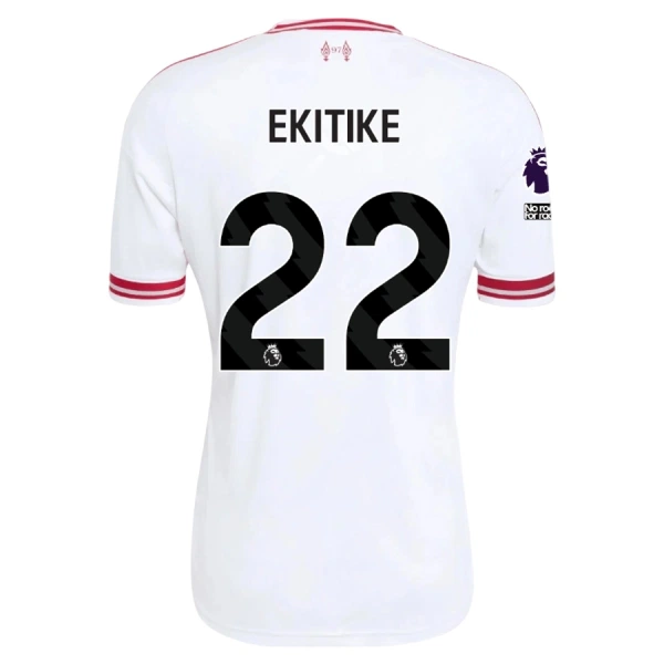 Camiseta Liverpool Ekitike 22 Niños 2ª Equipación 26/27