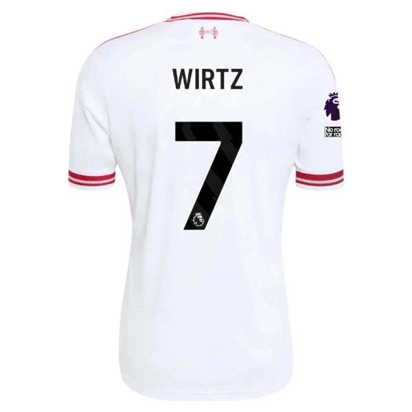 Camiseta Liverpool Florian Wirtz 7 Hombre 2ª Equipación 26/27 Camiseta Liverpool Florian Wirtz 7 Hombre 2ª Equipación 26/27