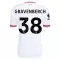 Camiseta Liverpool Gravenberch 38 Hombre 2ª Equipación 26/27