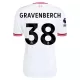 Camiseta Liverpool Gravenberch 38 Hombre 2ª Equipación 26/27 Camiseta Liverpool Gravenberch 38 Hombre 2ª Equipación 26/27