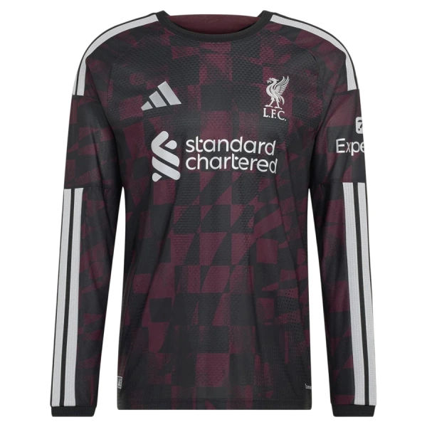 Camiseta Liverpool Hombre 3ª Equipación 26/27 Manga Larga Camiseta Liverpool Hombre 3ª Equipación 26/27 Manga Larga